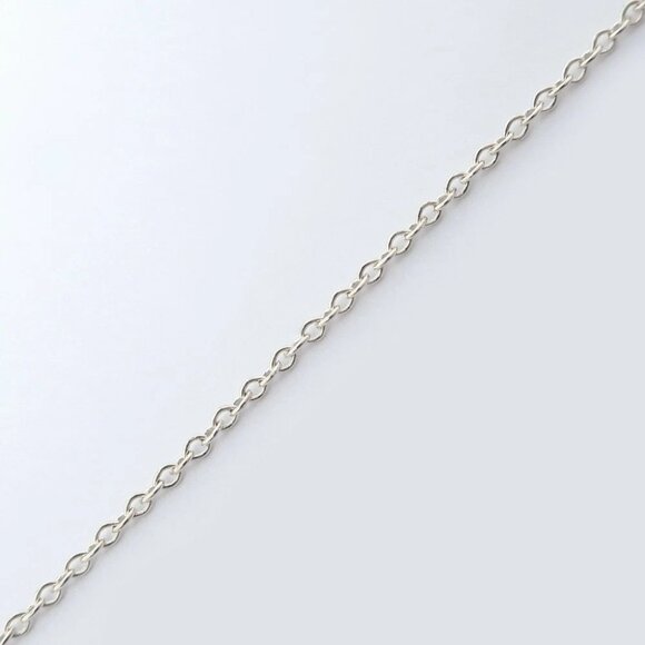 TIFFANY&Co. Open heart Necklace Elsa Peretti Silver925 heart 1.9g Women - Picture 6 of 6